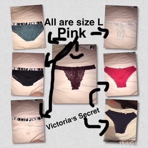 8 pairs of underwear and 4 thongs BRAND NEW!